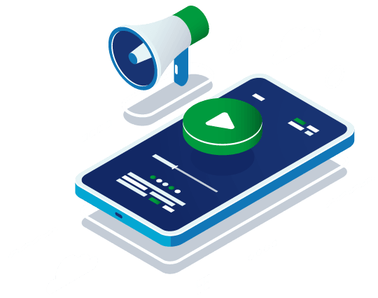 isometric set of web hosting servers